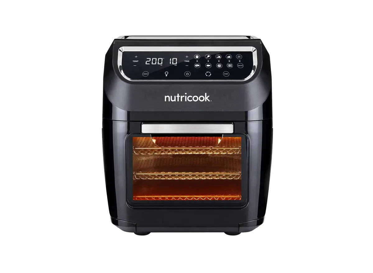 NUTRICOOK NC-AFO112K 1800 Watts, Digital/One Touch Control Panel Displ